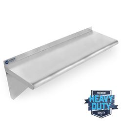 NEW 16" X 48" STAINLESS STEEL WALL SHELF