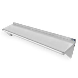 NEW 12" X 48" STAINLESS STEEL WALL SHELF
