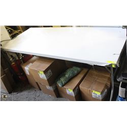 30" X 72" STAINLESS STEEL FOLDING TABLE