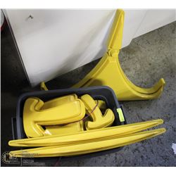 YELLOW LED LETTERS & THAI TEMPLE 13" X 9"