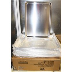 ON CHOICE: 1/2 SIZE ALUMINUM BUN PANS - ONE CASE