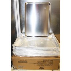 ON CHOICE: 1/2 SIZE ALUMINUM BUN PANS - ONE CASE