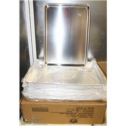 ON CHOICE: 1/2 SIZE ALUMINUM BUN PANS - ONE CASE