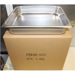 NEW STEAM PANS - ONE BOX