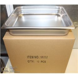 NEW STEAM PANS - ONE BOX