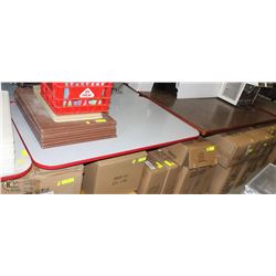 6 ASSORTED RESTAURANT TABLES