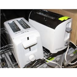 LOT OF TWO 2-SLOT TOASTERS