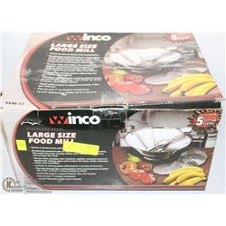 WINCO STAINLESS STEEL FOOD MILL