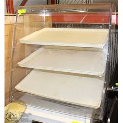 2 TIER  ACRYLIC DISPLAY