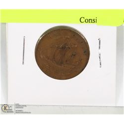 1994 LARGE HALF PENNY