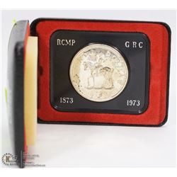 1873-1973 RCMP CANADIAN DOLLAR IN CASE