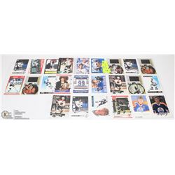 3 PAGES OF WAYNE GRETZKY HOCKEY CARDS