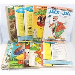 LOT OF 12 VINTAGE 1960'S-70'S JACK AND JILL CHILDS