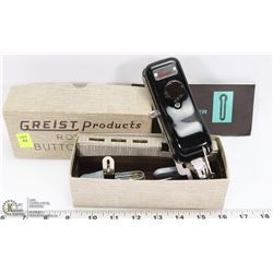 GREIST PRODUCTS BUTTON HOLDER