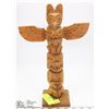 Image 1 : CARVED WOOD TOTEM POLE