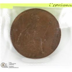 1935 CANADIAN LARGE PENNY.