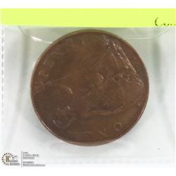 1920 CANADIAN LARGE PENNY.