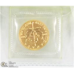 MAPLE LEAF 3.1GRAMS .999 GOLD  COIN