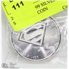 Image 1 : 2016 -$5.00 .999 SILVER TROY OUNCE SUPERMAN COIN