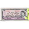 Image 1 : 1954 CANADIAN DEVILS FACE $10 BILL.