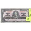 Image 1 : 1937 CANADIAN $10 BILL.