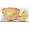 Image 1 : NEW MIKASA BAMBOO SWIRL 5PC SALAD BOWL SET