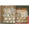Image 1 : 2 BOXES OF NEW & USED WINE GOBLETS, BEER GLASSES,