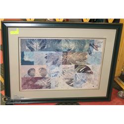 FRAMED LEAF PICTURE