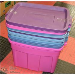 BUNDLE OF 4 RUBBERMAID ROUGHNECK