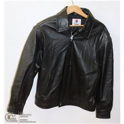 LEATHER PEPSI MENS SIZE (8) LARGE JACKET