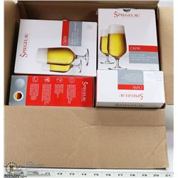 LOT OF 12 NEW SPIEGELAU CAPRI BEER GLASSES