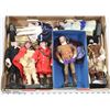 Image 1 : FLAT OF VINTAGE DOLLS