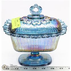 CARNIVAL GLASS CANDY DISH