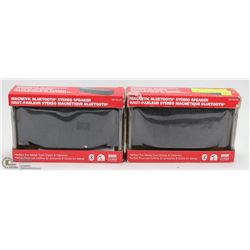 SET OF 2 NEW MAGNETIC BLUE TOOTH STEREO