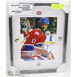 GEORGE LARAQUE GUARANTEED AUTHENTIC AUTOGRAPH