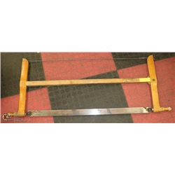 ANTIQUE 36" LEICHT HANDLICH 2 MAN SAW