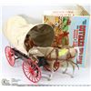 Image 1 : JOHNNY WEST 1950'S COVERED WAGON IN ORIGINAL