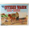 Image 4 : JOHNNY WEST 1950'S COVERED WAGON IN ORIGINAL