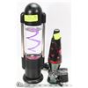 Image 1 : SET OF 2 LAVA LAMPS. SMALL ONE HAS REMOVABLE