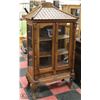 Image 1 : ORIENTAL CHINA CABINET. WITH GINGERBREAD LIKE