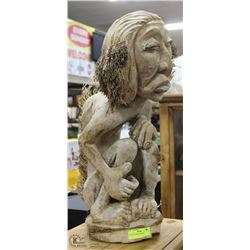 26" TALL TRIBAL CARVING