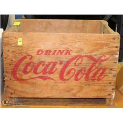 VINTAGE COCA COLA WOODEN GRATE.