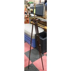 VINTAGE CAMERA DISPLAY REPLICA ON A TRIPOD