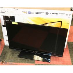 SONY 32" LED TV WITH REMOTE AND ORIGINAL BOX