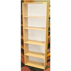 5.5' LIGHT WOOD TONE SHELF