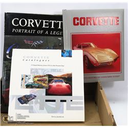 FLAT OF CORVETTE BOOKS