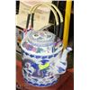 Image 1 : EXTRA LARGE ORNAMENTAL TEA KETTLE APPROX 2' HIGH
