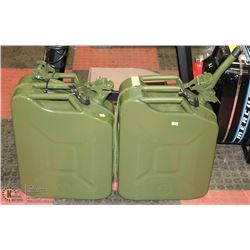 LOT OF 2-20L JERRY CANS
