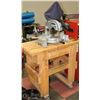 Image 1 : MASTERCRAFT 10" COMPOUND MITRE SAW ON ROLLING