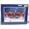 Image 1 : TEAM CANADA 1996 FRAMED PICTURE